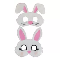 ماسک ایفای نقش رهام پاپالو مدل خرگوش مجموعه دو عددی