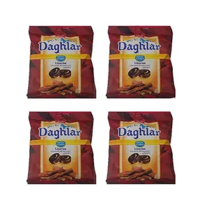آبنبات شیرین بیان بدون قند شیرین عسل - 50 گرم بسته ۴ عددی