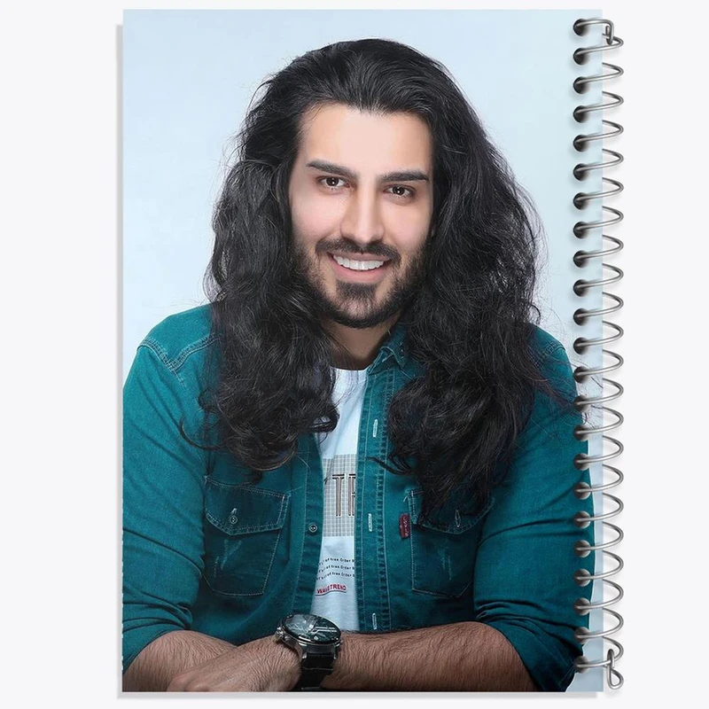 دفتر ژورنال نویسی 50 برگ خندالو مدل نقطه ای طرح ماکان بند کد 27298