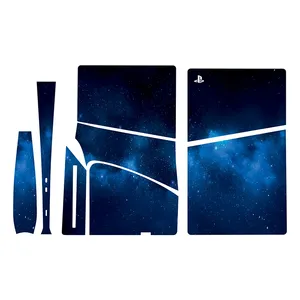 برچسب کنسول بازی پلی استیشن 5 اسلیم مدل space03 مجموعه 5 عددی 