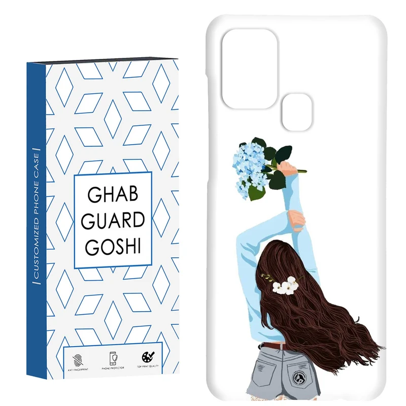 کاور قاب گارد گوشی طرح دخترانه کد Dimo-692 مناسب برای گوشی موبایل سامسونگ Galaxy A21s