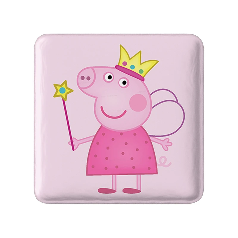 مگنت خندالو طرح پپا انیمیشن پپا پیگ Peppa pig مدل مربعی کد 22065