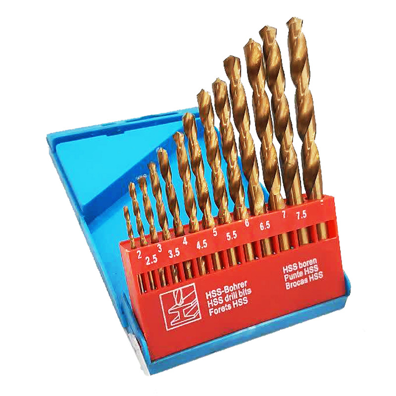 مجموعه 13 عددی مته قاب دار اهن ال ایکس مدل HSS 2-8 mm