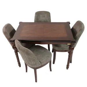 میزوصندلی ناهارخوری چهارنفره مدل poky67120