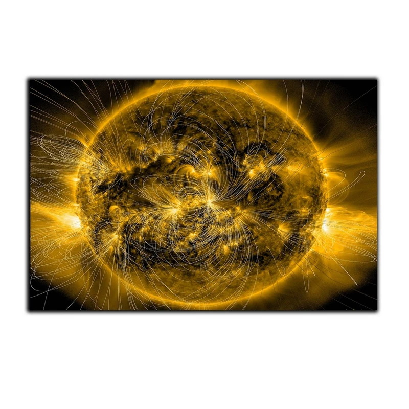 تابلو شاسی بکلیت طرح گرافیکی خورشید مدل SH-4523