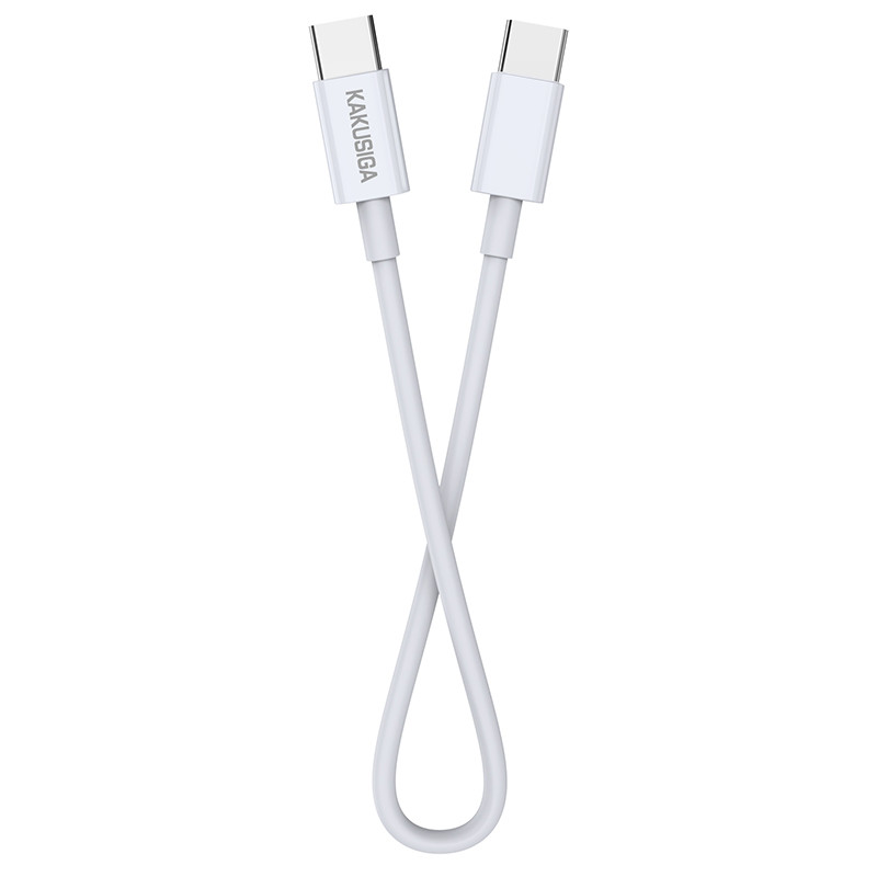 کابل تبدیل usb-C به لایتنینگ کاکوسیگا مدل KSC-653 طول 0.25 متر