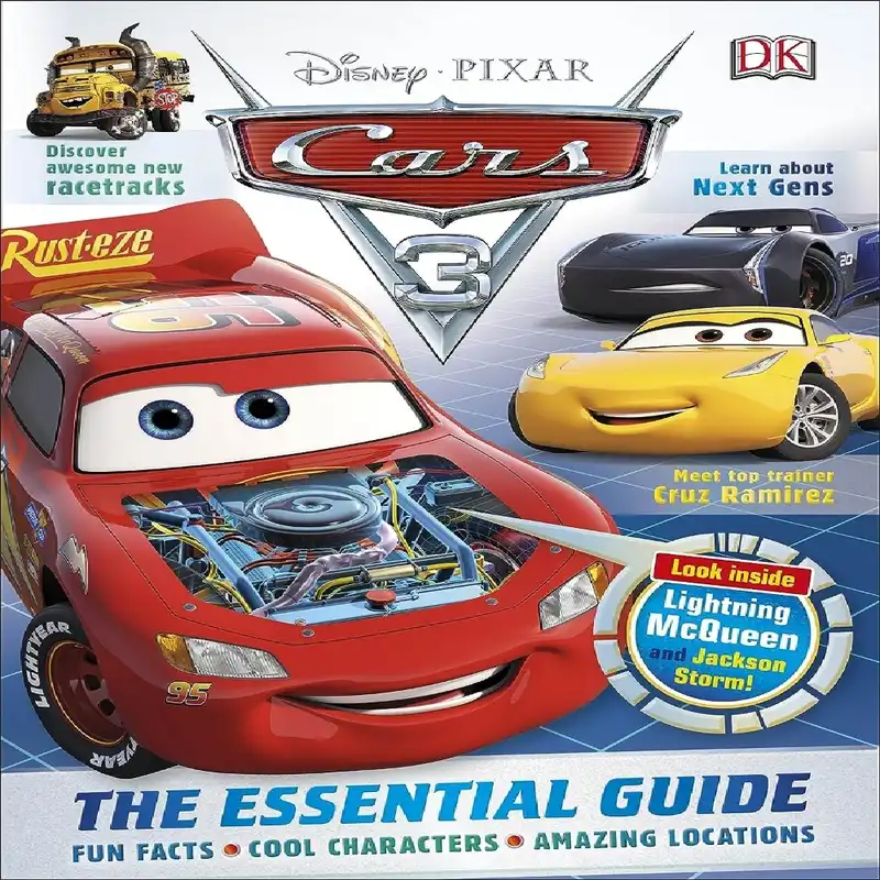 مجله Disney Pixar Cars 3 The Essential Guide دسامبر 2017