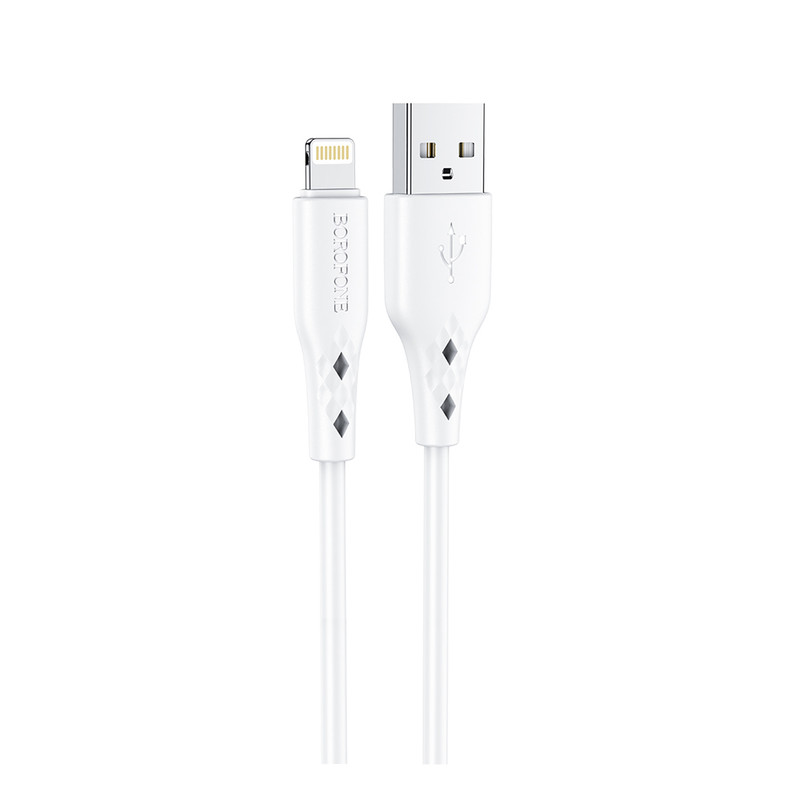 کابل تبدیل USB به لایتنینگ بروفون مدل BX48 طول 1 متر