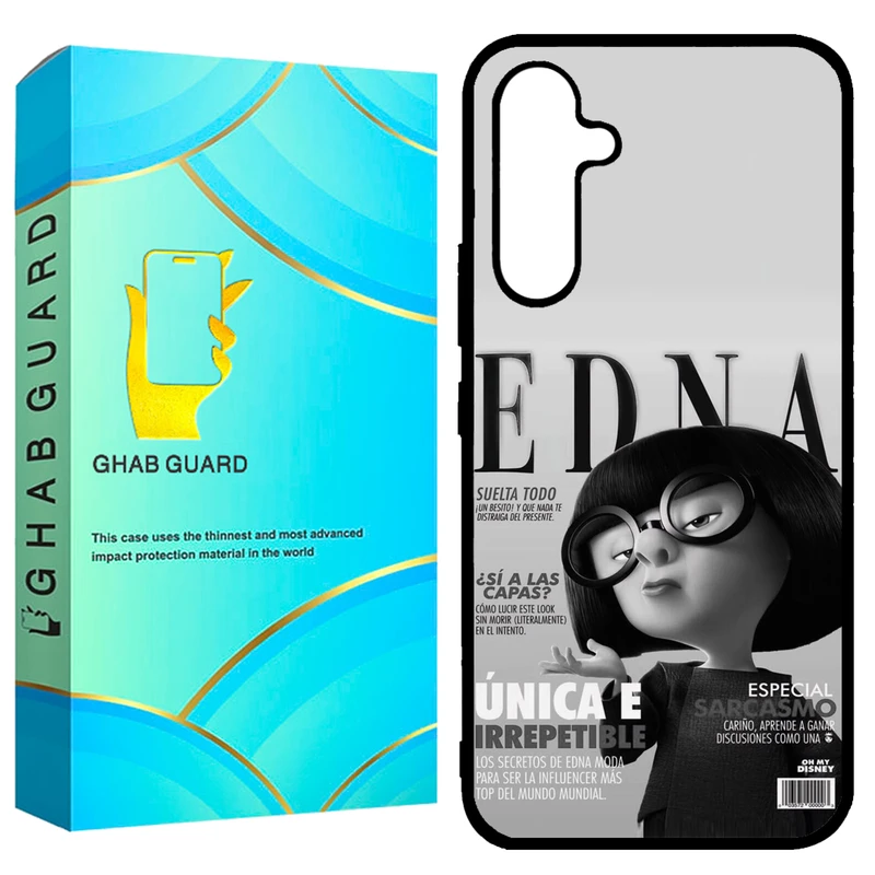کاور قاب گارد طرح Edna مدل GCHPA54 مناسب برای گوشی موبایل سامسونگ  Galaxy A54 5G