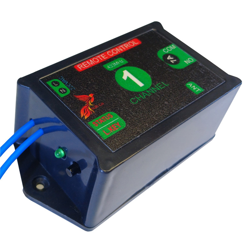 گیرنده و ریموت کنترل 4 کانال مجزا ان جی بی مدل SEP-CH4-01