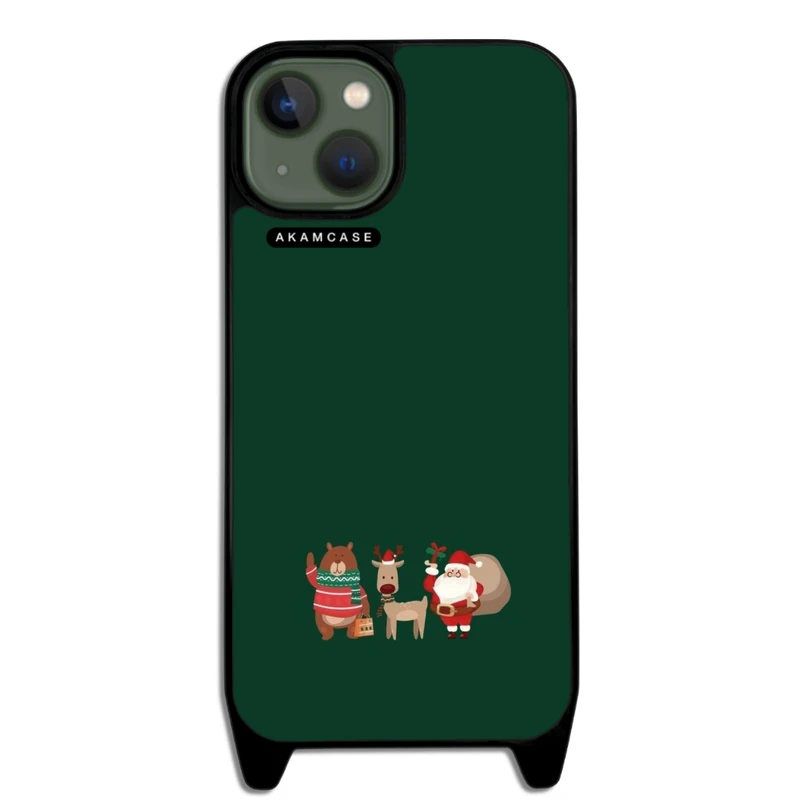 کاور آکام مدل AMCWLA13-CHRISTMAS3 مناسب برای گوشی موبایل اپل iPhone 13