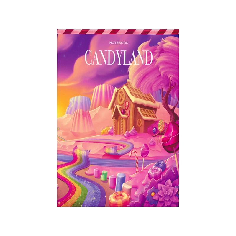 دفتر یادداشت 160 برگ مدل CANDYLAND