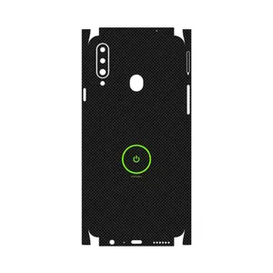 MAHOOT Minimal Power Button-FullSkin Cover Sticker for Samsung Galaxy A20s