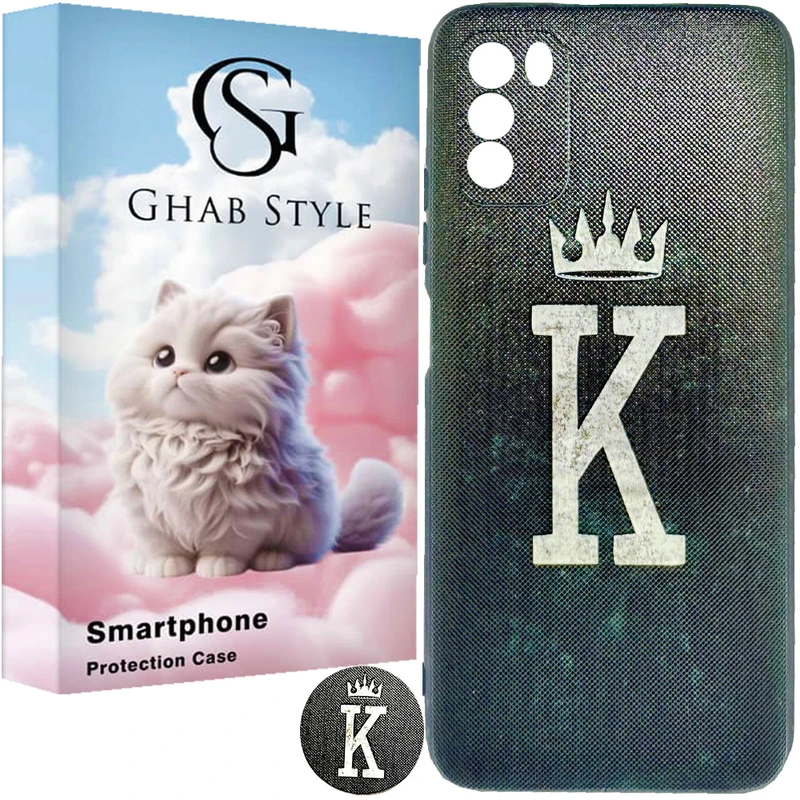 کاور قاب استایل مدل Sport مناسب برای گوشی موبایل شیائومی Poco M3به همراه پاب سوکت