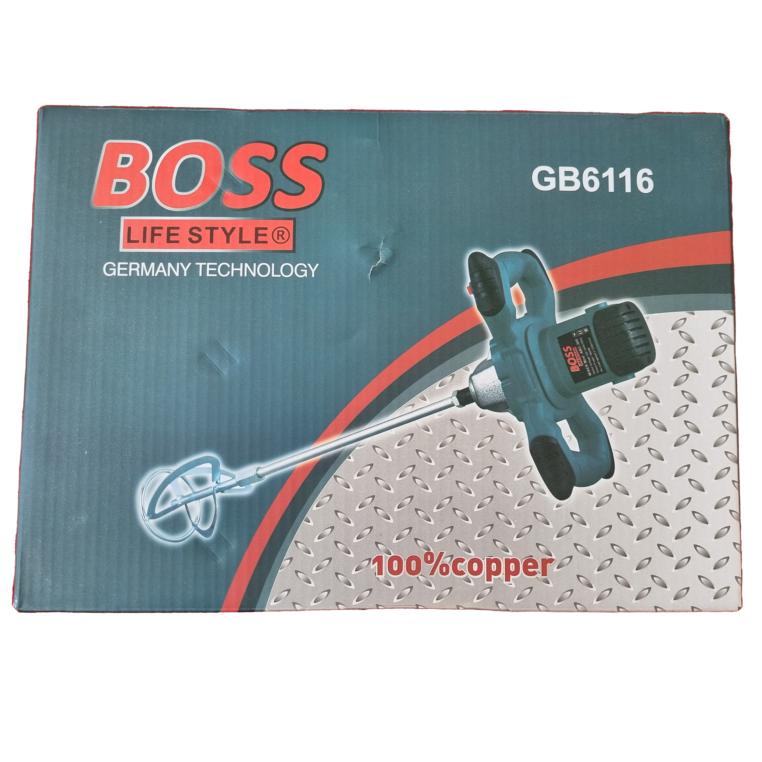 همزن صنعتی باس مدل GB6116 همزن صنعتی باس مدل GB6116