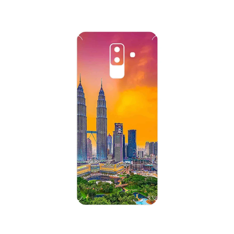 برچسب پوششی ماهوت مدل City of Kuala Lumpur مناسب برای گوشی موبایل سامسونگ Galaxy A6 Plus 2018