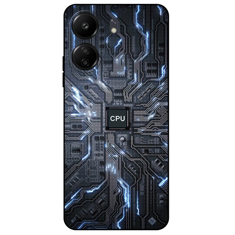 کاور مگافون طرح مدار مدل 8009 مناسب برای گوشی موبایل شیائومی Redmi 13C