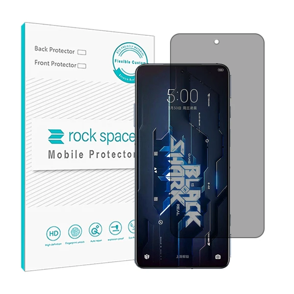 محافظ صفحه نمایش پرایوسی راک اسپیس مدل HyPRV مناسب برای گوشی موبایل شیائومی Black Shark 5 RS