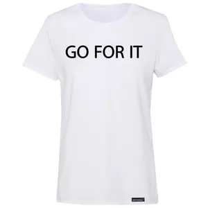 تی شرت آستین کوتاه زنانه 27 مدل Go for it کد MH965