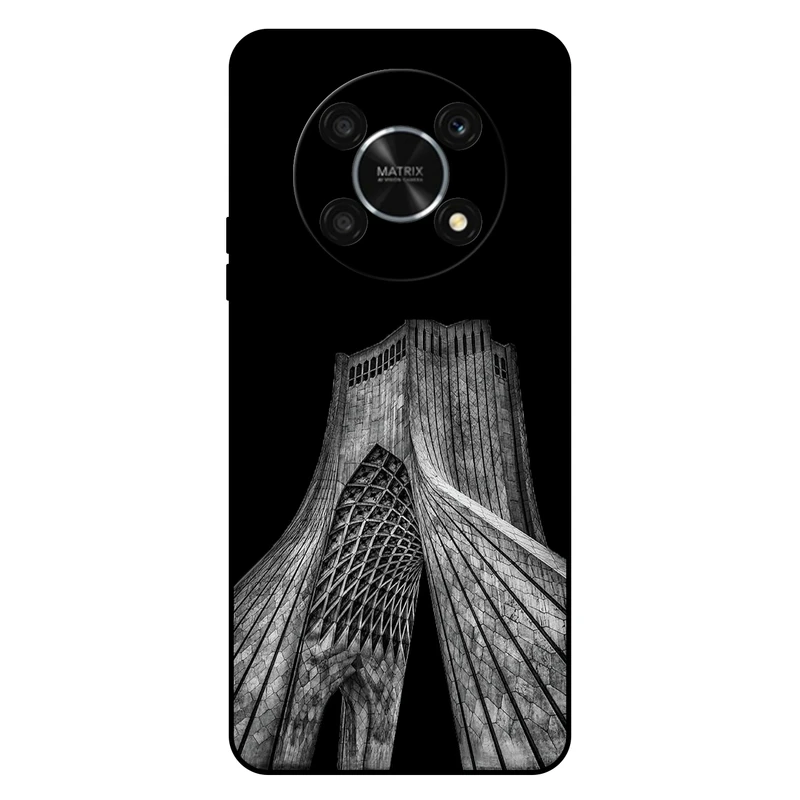 کاور مگافون طرح برج آزادی مدل 8263 مناسب برای گوشی موبایل آنر X9 4G / 5G / X30