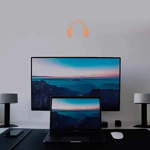 چراغ نئونی دیواری آرن تیم طرح هدست