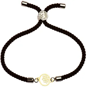 دستبند طلا 18 عیار زنانه الن نار مدل 1290