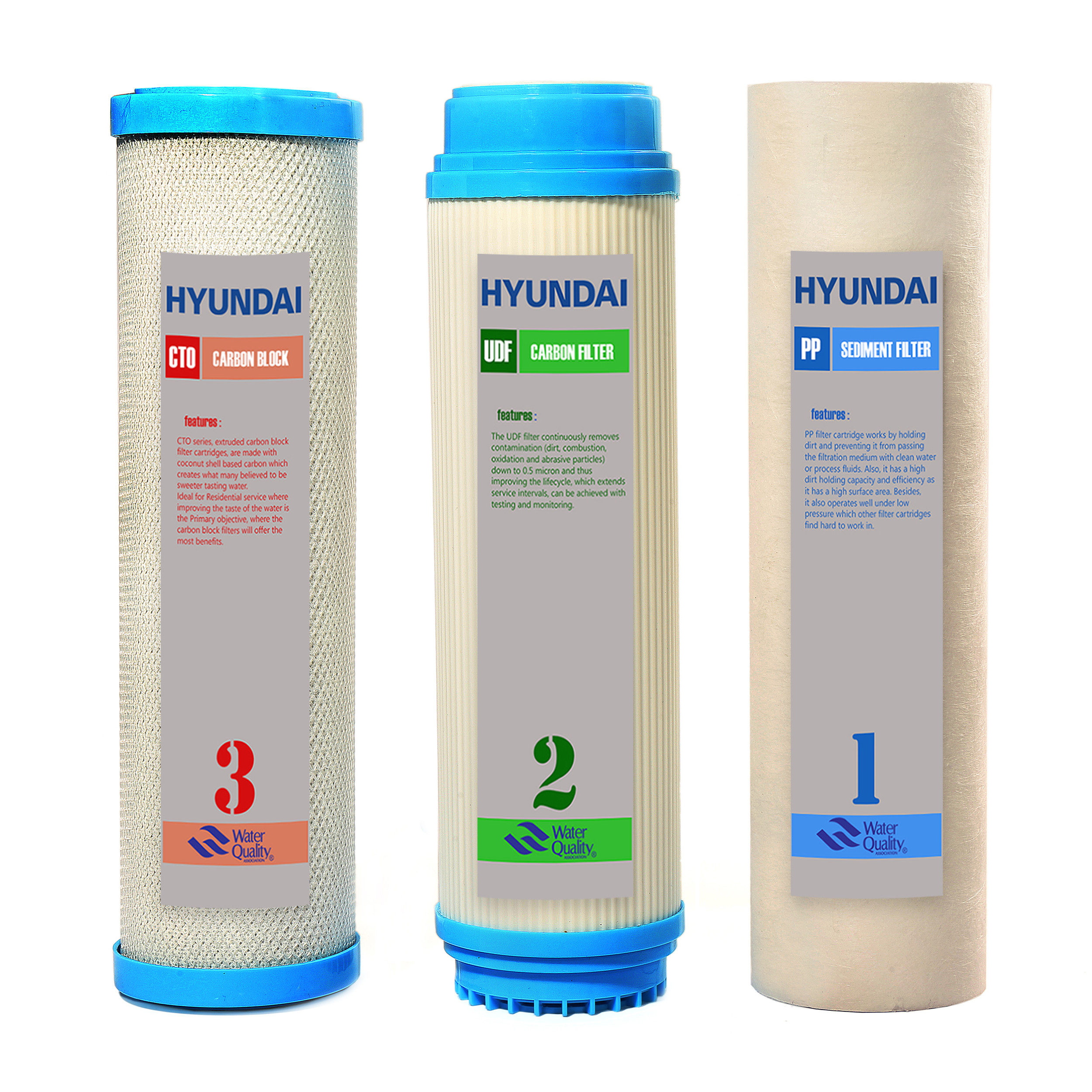 دستگاه تصفیه کننده آب هیوندای مدل HU-5s به همراه فیلتر تصفیه آب مدل hu-pp