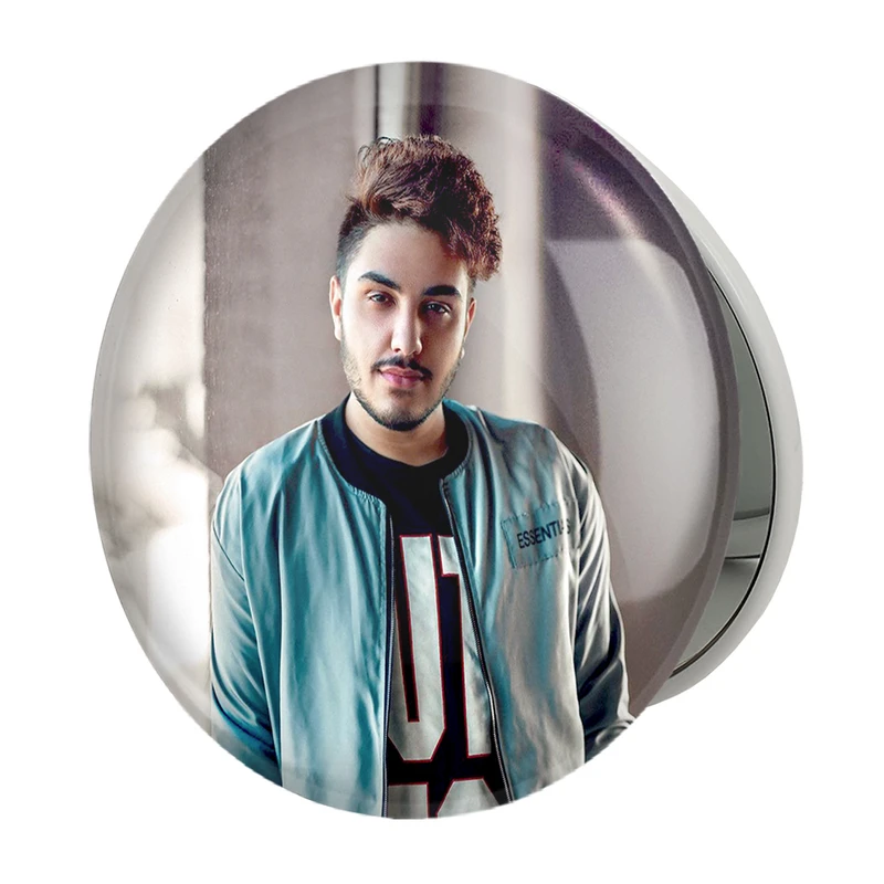 آینه جیبی خندالو طرح آرون افشار مدل تاشو کد 4016 