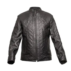 کت چرم مردانه مدل چرم طبیعی سالینو کد M04