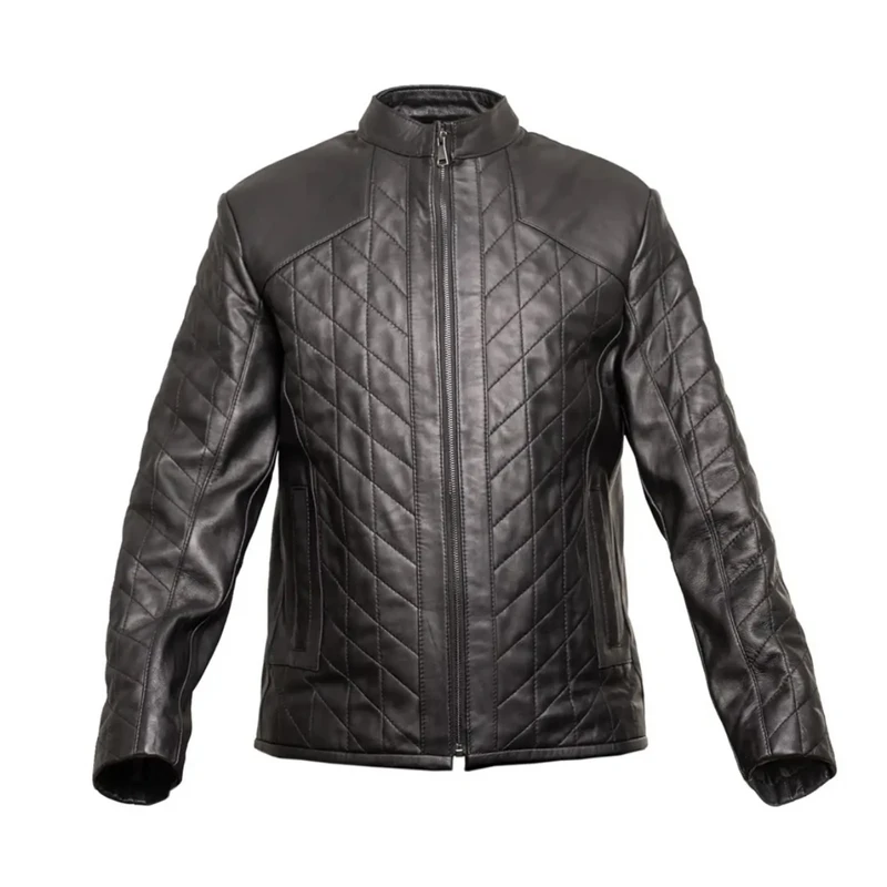 کت چرم مردانه مدل چرم طبیعی سالینو کد m04