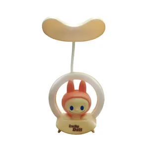 چراغ مطالعه شارژی مدل رینگ لایت دار لبوبو