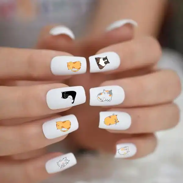 برچسب لنز ناخن کد BLNG6631 مجموعه 2 عددی