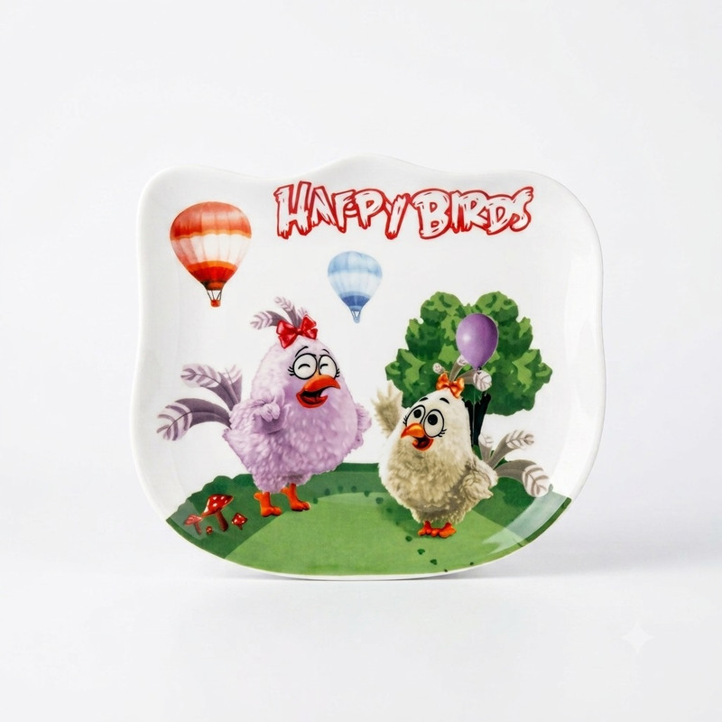 ست ظروف غذا کودک 4 تکه مدل Happy-Bird