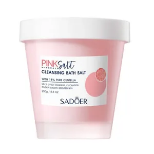 نمک حمام سادور مدل نمک صورتی وزن 250 گرم