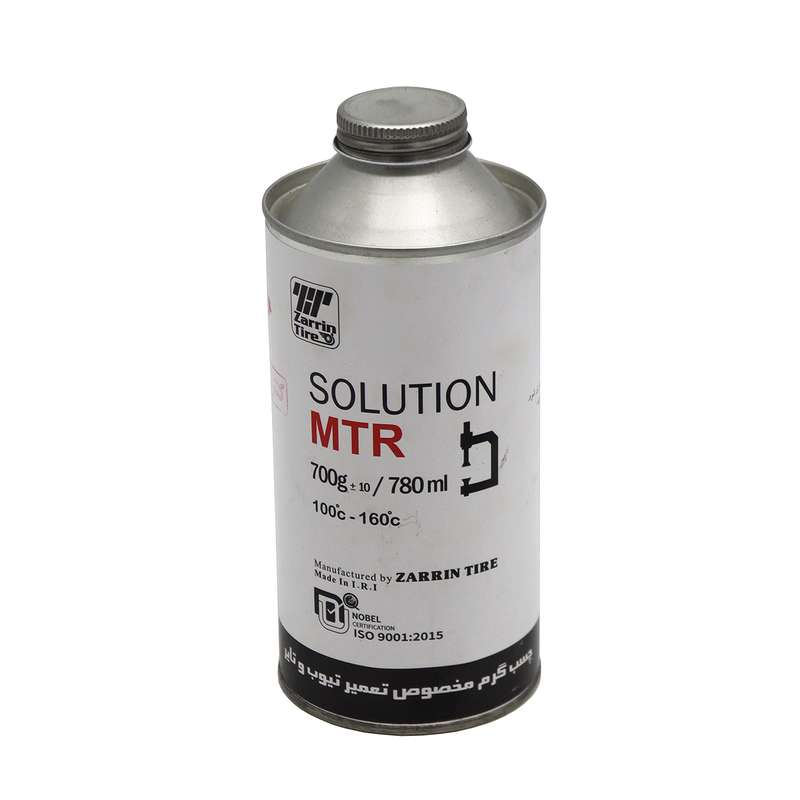 چسب پنچرگیری زرین تایر مدل ام تی ار کد YP-0700GR حجم 700 میلی لیتر