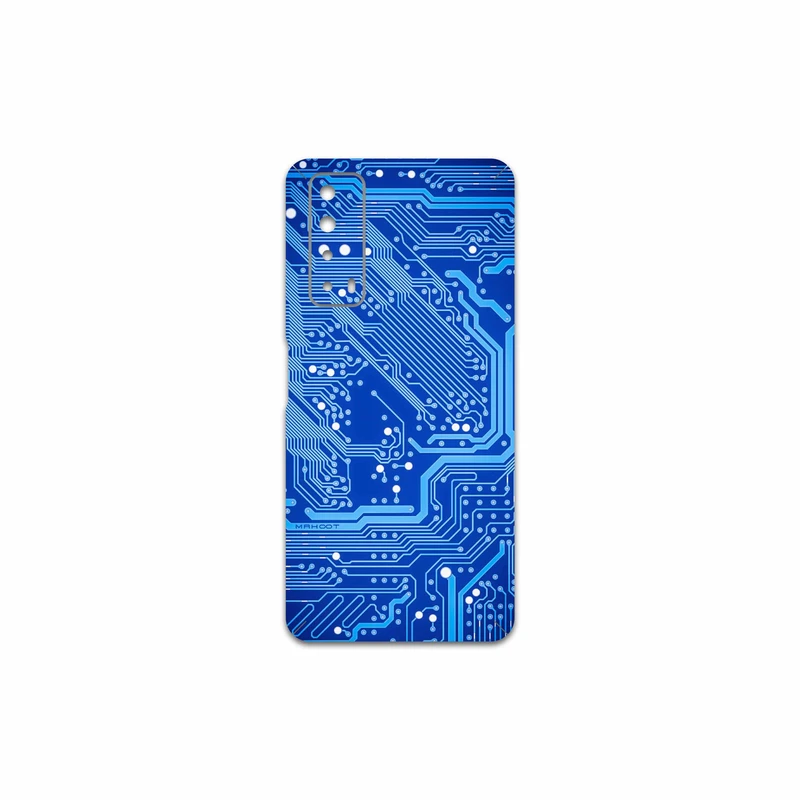 برچسب پوششی ماهوت مدل Blue Printed Circuit Board مناسب برای گوشی موبایل هوآوی Y7a
