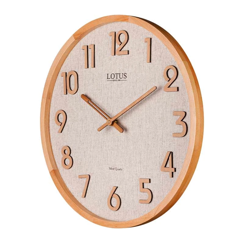 ساعت دیواری کوارتز لوتوس مدل WD-1326-WAL/WOWEN