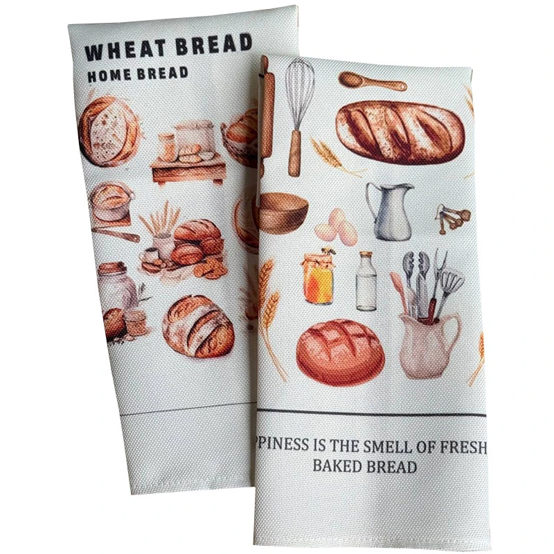 دستمال نظافت خانه و آشپزخانه نخ مدل Nun کد01 بسته 2 عددی