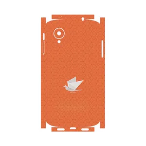 MAHOOT Minimalist origami bird-FullSkin Cover Sticker for Google Nexus 5