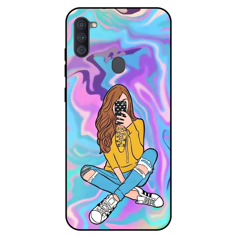 کاور مگافون کد 7592 مناسب برای گوشی موبایل سامسونگ Galaxy A11 / M11  