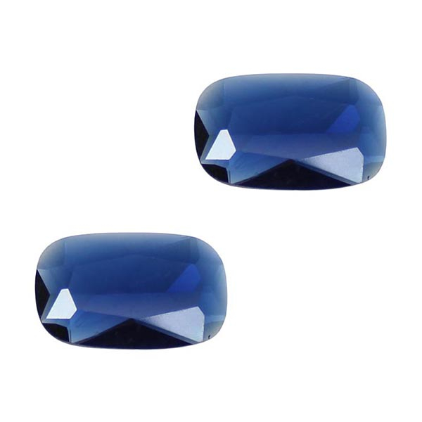 سنگ یاقوت کبود کد D660710 بسته دو عددی 