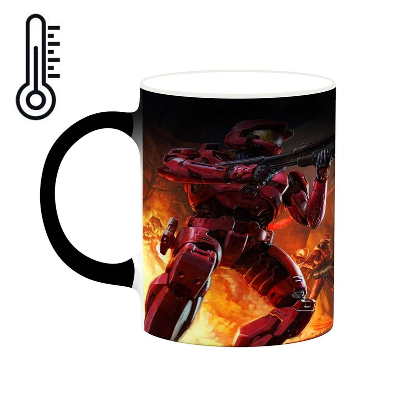 ماگ حرارتی کاکتی مدل بازی هالو Halo 2 کد mgh29015