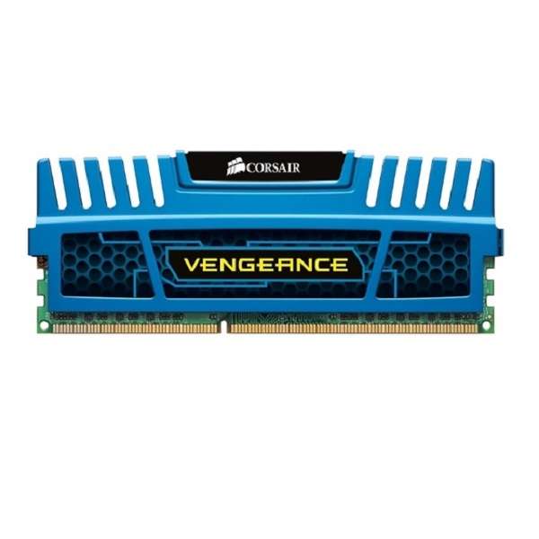 رم دسکتاپ DDR3 تک کاناله 1600 مگاهرتز CL10 کورسیر مدل VENGEANCE ظرفیت 8 گیگابایت