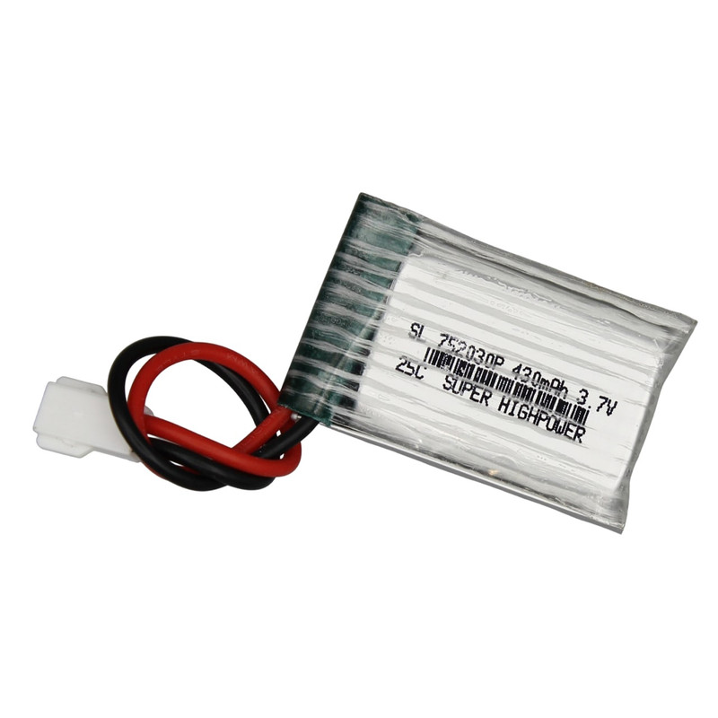 باتری لیتیومی های پاور مدل 752030 ظرفیت 430 میلی‌آمپرساعت