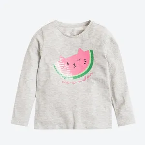 تی شرت آستین بلند دخترانه کول کلاب مدل CCG1815737