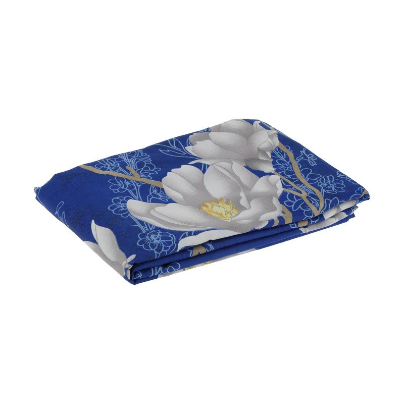 ملحفه ناتوسا مدل کشدار ارکیده یک نفره سایز 90x200 سانتی متر