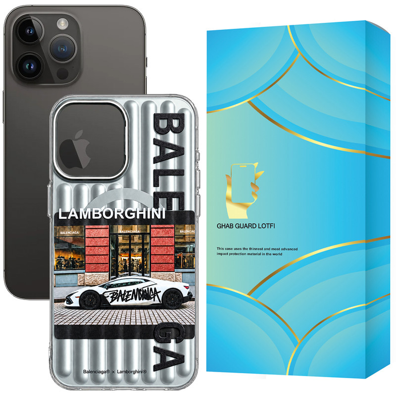 کاور قاب گارد لطفی مدل LAMBO مناسب برای گوشی موبایل اپل iPhone 14 Pro Max