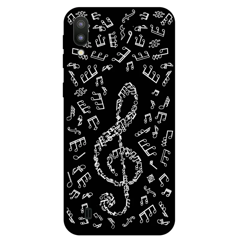 کاور مگافون طرح نوت موسیقی مدل 1370 مناسب برای گوشی موبایل سامسونگ Galaxy M10   