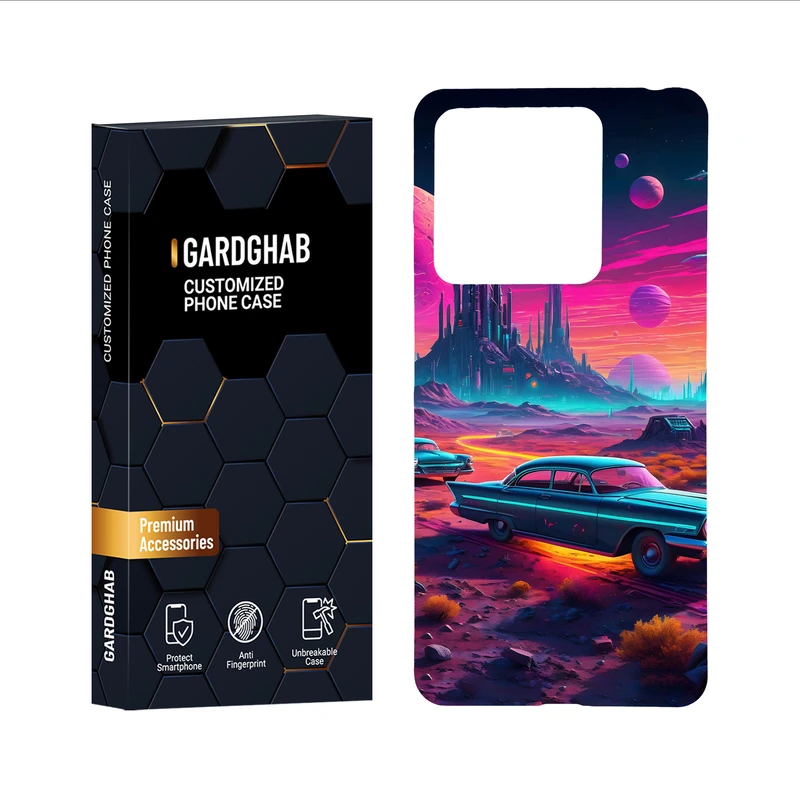 کاور گارد قاب مدل هنری مناسب برای گوشی موبایل شیائومی Redmi note 13 5G