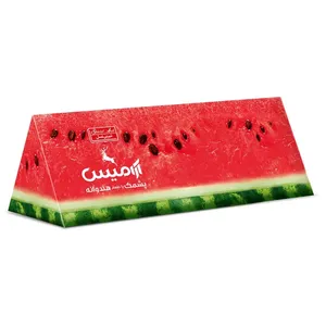 پشمک هندوانه ای لقمه ای شیرین عسل - ۳۵۰ گرم